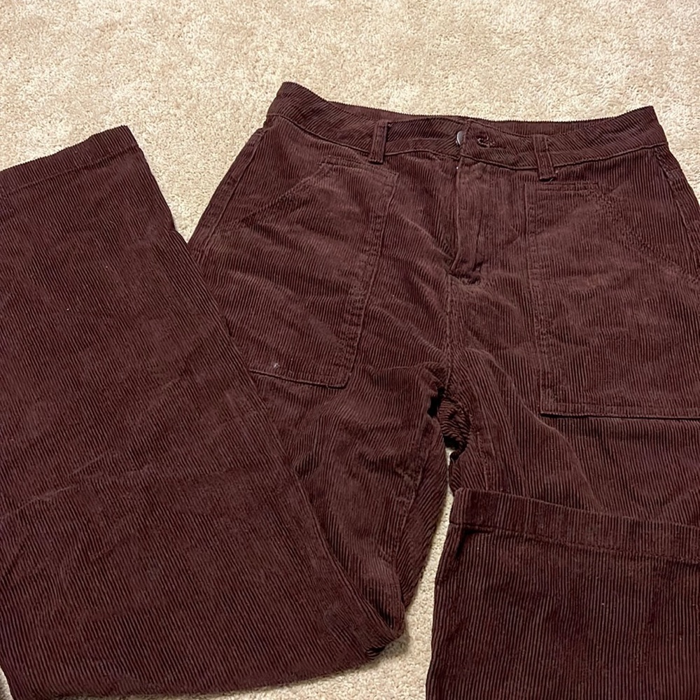 SHEIN corduroy pants.  Wide leg